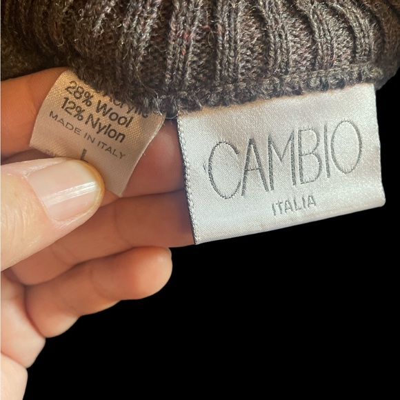 1990 Cambio Italia knitted sweater. wool blend - Picture 3 of 3